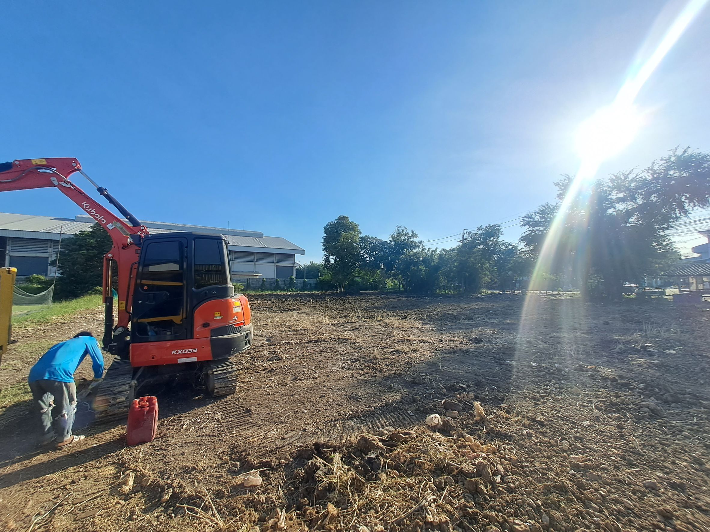 งานเคลียริ่งฝังกลบ ถ.เจริญพัฒนา