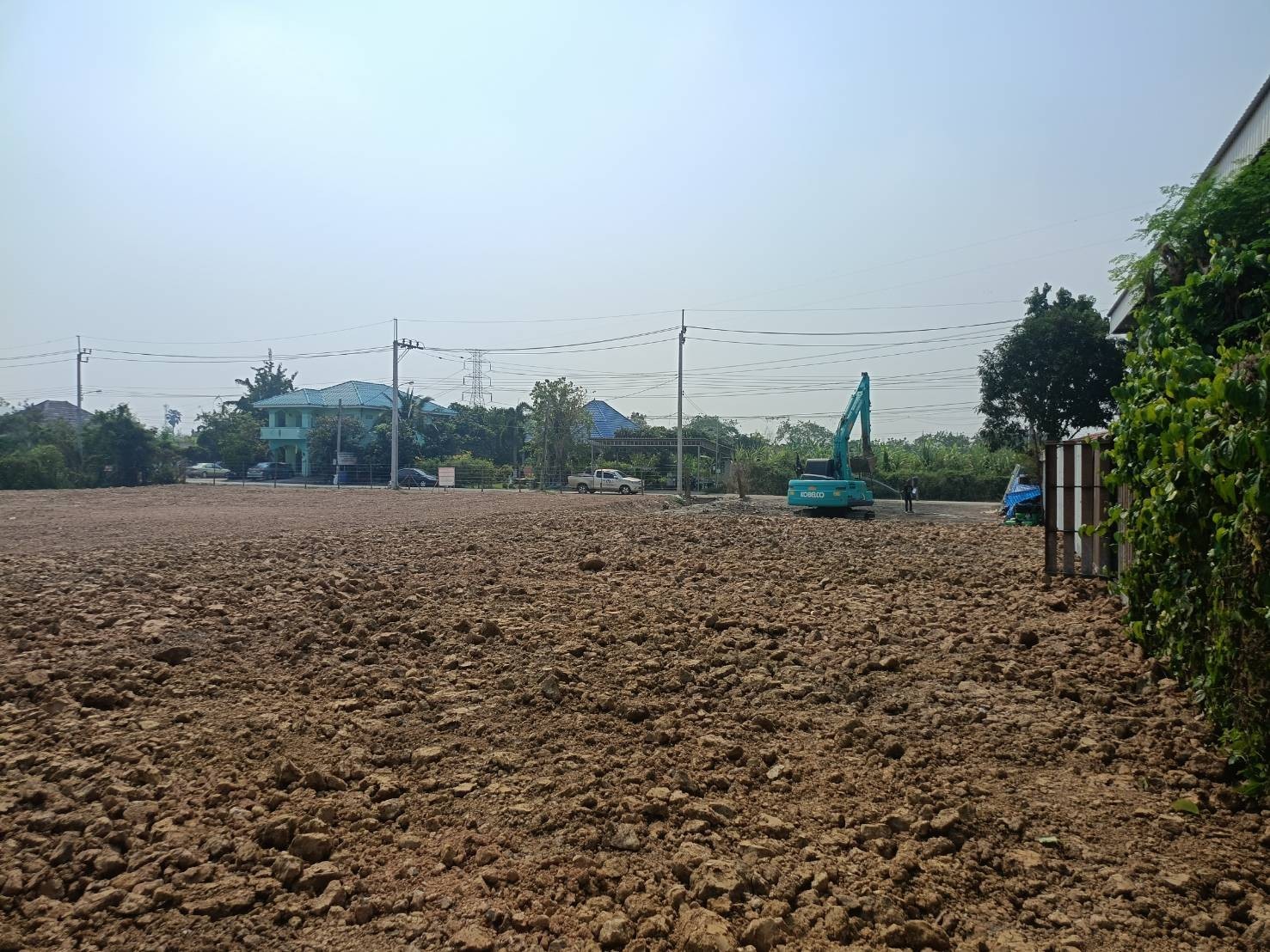 งานเคลียริ่งปรับพื้นที่ขนออกและถมดิน